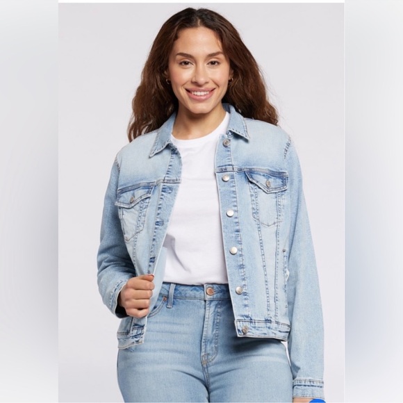 Seven7 Jackets & Blazers - Seven7 Light Blue Denim Jacket